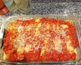 Foto del paso 9 de la receta: Canelones de pollo, ricota y jamón cocido (menos calorías)