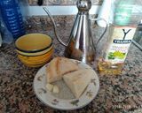 A picture of step 1 of Ajo Blanco from Málaga.