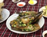 Hình bước làm 3 của món Tôm Hấp Bia