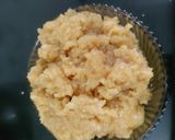 A picture of step 5 of Makhandi halwa.