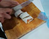 A picture of step 2 of Punjabi puff veggies rolles.
