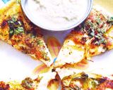 A picture of step 4 of Rawa uttapam.