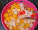 Foto langkah ke 1 dari resep Puding Buah.