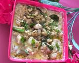 A picture of step 2 of Curd phulkiyan.