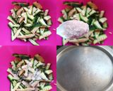 A picture of step 1 of Bitter guards and cashew dry Subji (kaju karela Subji).