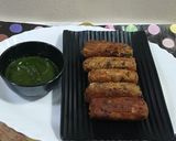 A picture of step 5 of Raw Banana sweet potato cutlets.