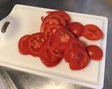 Une image de l'étape 3 de Filets de plie aux tomates,estragon et citron.