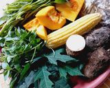 Foto langkah ke 1 dari resep Bubur Manado Rasa Otentik - Tinutuan.