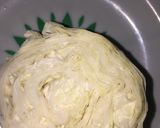 A picture of step 3 of Zoodles salad.