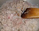 A picture of step 1 of Beef mince spaghetti.