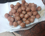 Foto del paso 6 de la receta: Albóndigas con salsa de tomate casera y papas fritas