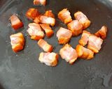 Foto del paso 2 de la receta: Alverjitas partidas con tocino