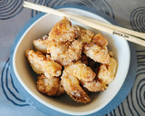 Foto del paso 4 de la receta: Tori no karaage –pollo frito al estilo japonés–