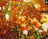 पाव भाजी (Pav bhaji recipe in hindi) रेसिपी चरण 3 फोटो