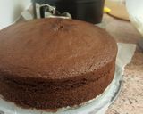 Foto del paso 2 de la receta Tarta de chocolate con crema de queso y ganache