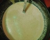 A picture of step 2 of Rabri and Malpua.