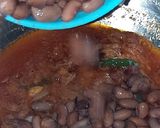 A picture of step 4 of Rajma Pulaw.
