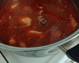 Csirke gulyás, rízslisztes galuskával. #gluténmentes recept fázis 4 fotója