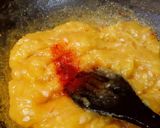 A picture of step 5 of Muscat Halwa Kolkata style.
