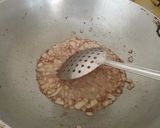 A picture of step 5 of Kaleji Masala.