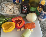 Foto del paso 1 de la receta: Pasta con camarones 🍤 estilo Oriental 🫶