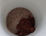 Gambar langkah 1 resipi Dalgona Chocolate Hazelnut.