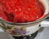 Foto langkah ke 4 dari resep Bubur Ketan Buah Naga ♥️.