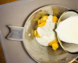 A picture of step 3 of Frozen Mango smoothie.