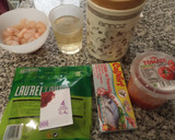 Foto del paso 1 de la receta: Arroz meloso con gambas