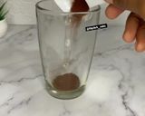 A picture of step 1 of Lotus coffee.