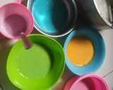 Foto langkah ke 3 dari resep Lapis Rainbow Tapioka.
