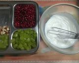 A picture of step 2 of Grapes Yogurt.