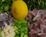 Foto langkah ke 1 dari resep Tumis cumi cabe ijo.