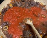 A picture of step 5 of Venison and chestnut ragu.