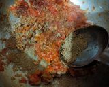 A picture of step 3 of Dal Makhani.