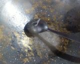 A picture of step 1 of Nariyal Ladoo.