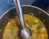 A picture of step 4 of Marrow, potato and herbs soup.