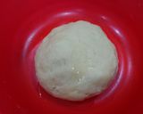 Hình bước làm 1 của món Bánh mì nướng sốt cheese chà bông