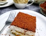 A picture of step 8 of Eggless Tiramisu.