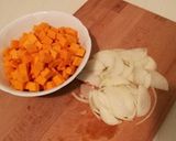 Foto del passaggio 2 della ricetta Zucca e ceci al curry 🎃