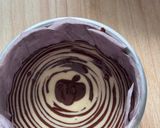 Foto langkah ke 9 dari resep Choco Vanilla Butermilk Cake.