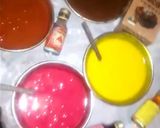 A picture of step 6 of Rainbow cake🌈🎂in sandwich maker.