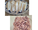 Foto del paso 7 de la receta: Calamares rellenos de jamón y huevo duro