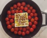A picture of step 1 of Viral Feta Pasta.