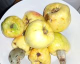 A picture of step 1 of Cashew fruits juice.