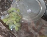 A picture of step 2 of Bisibelabath(Tamilnadu style)variety vegetables,rice,tuvar dal.