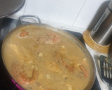 Foto del paso 8 de la receta: Merluza en salsa de oricios y vieiras. Con Mambo