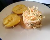 Foto del paso 4 de la receta: Ensalada americana con salmón ahumado y ricotta