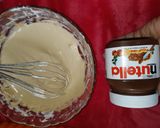 A picture of step 9 of Sugarfree coffee cheesecake no bake.