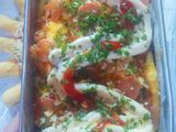 Simple Mackerel Sausage Pizza
